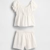 Set di abiti in garza stropicciata per bambini Set di abiti in garza stropicciata per bambini