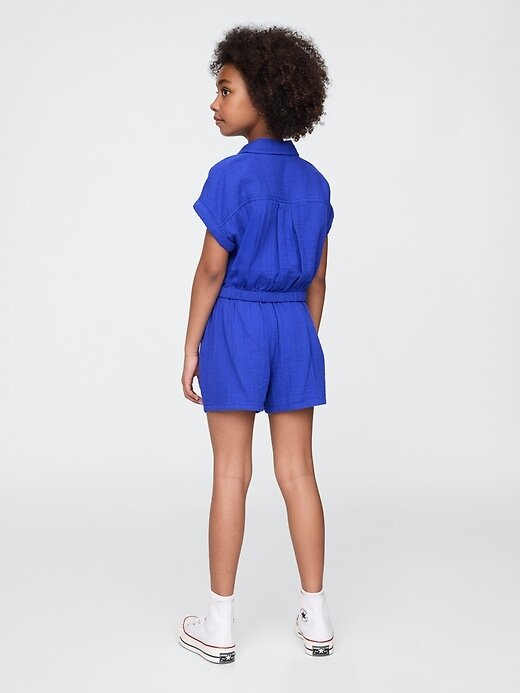 Set di abiti in garza stropicciata per bambini Set di abiti in garza stropicciata per bambini