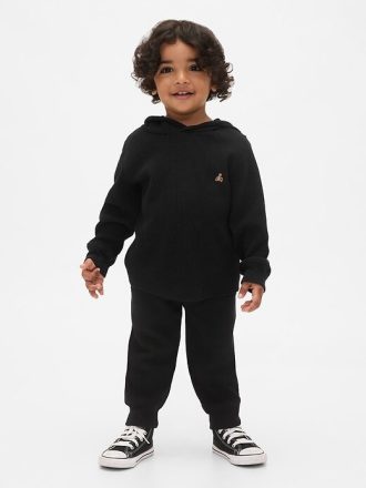 Set di vestiti a nido d’ape per neonati e bambini piccoli