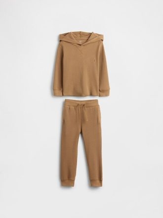 Set di vestiti a nido d’ape per neonati e bambini piccoli