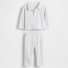 Set di vestiti in tessuto a nido d’ape per neonati Softspun