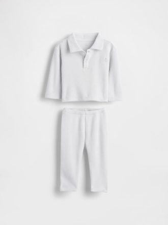 Set di vestiti in tessuto a nido d’ape per neonati Softspun