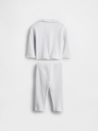 Set di vestiti in tessuto a nido d’ape per neonati Softspun