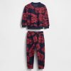 Set felpato VintageSoft Firetruck per neonati e bambini