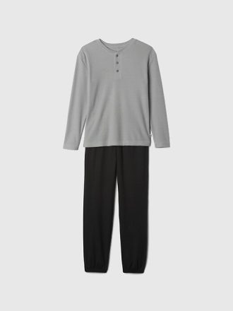 Set pigiama jogger riciclato per bambini Set pigiama jogger riciclato per bambini