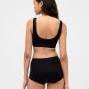 Shorty a vita alta in cotone elasticizzato biologico Shorty a vita alta in cotone elasticizzato biologico