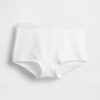 Shorty a vita alta in cotone elasticizzato biologico Shorty a vita alta in cotone elasticizzato biologico