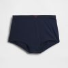 Shorty a vita alta in cotone elasticizzato biologico