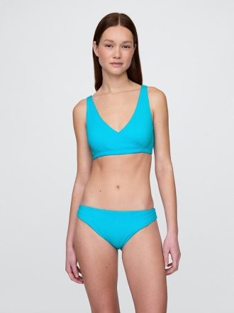 Slip bikini classico a coste