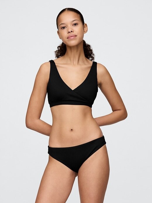 Slip bikini classico a coste Slip bikini classico a coste