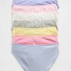 Slip bikini per bambini con i giorni della settimana (confezione da 7)