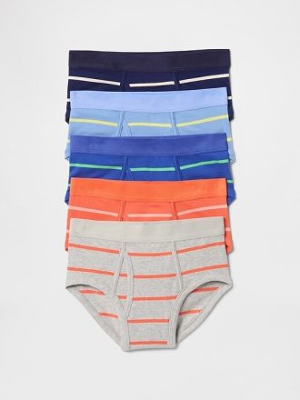 Slip in cotone biologico per bambini (confezione da 5)