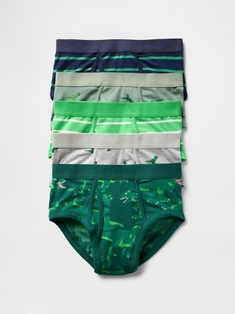 Slip in cotone biologico per bambini (confezione da 5)