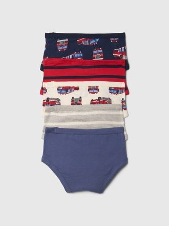 Slip in cotone biologico per bambini (confezione da 5)