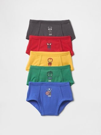 Slip Marvel per bambini (confezione da 5)
