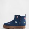 Sneakers alte in pelle scamosciata vegana per bambini Sneakers alte in pelle scamosciata vegana per bambini