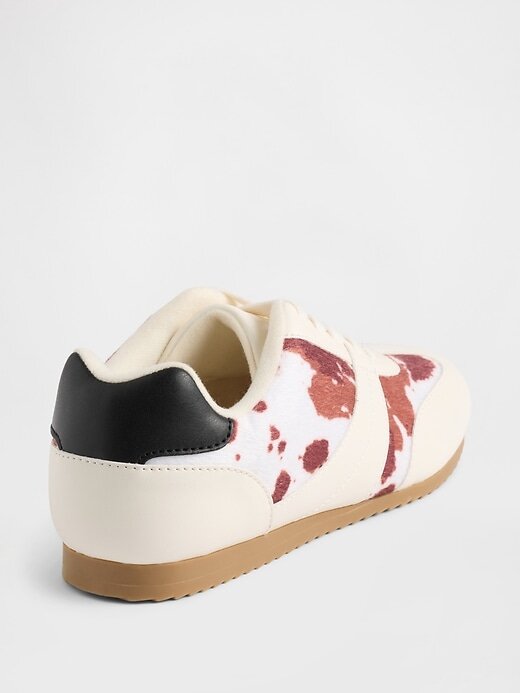 Sneakers con stampa mucca per bambini Sneakers con stampa mucca per bambini