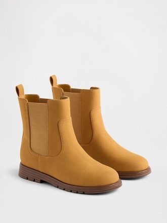 Stivaletto Chelsea in pelle vegana per bambini