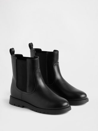 Stivaletto Chelsea in pelle vegana per bambini