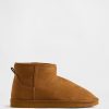 Stivali vegani in pelle scamosciata con fodera in sherpa per bambini Stivali vegani in pelle scamosciata con fodera in sherpa per bambini