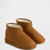 Stivali vegani in pelle scamosciata con fodera in sherpa per bambini Stivali vegani in pelle scamosciata con fodera in sherpa per bambini