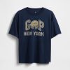 T-shirt con logo grafico rilassato per bambini T-shirt con logo grafico rilassato per bambini
