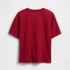 T-shirt con logo grafico rilassato per bambini T-shirt con logo grafico rilassato per bambini