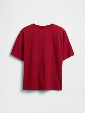 T-shirt con logo grafico rilassato per bambini