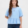 T-shirt con peplo grafico per bambini T-shirt con peplo grafico per bambini