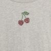 T-shirt con peplo grafico per bambini T-shirt con peplo grafico per bambini
