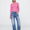 T-shirt corta con scollo a barca in misto lino T-shirt corta con scollo a barca in misto lino