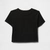 T-shirt corta in jersey di cotone T-shirt corta in jersey di cotone