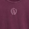 T-shirt corta in jersey di cotone con logo