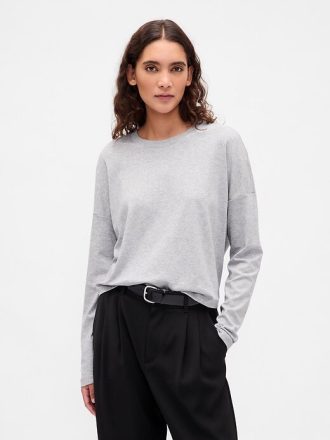 T-shirt corta oversize in cotone Supima®
