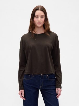 T-shirt corta oversize in cotone Supima®