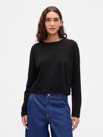 T-shirt corta oversize in cotone Supima®