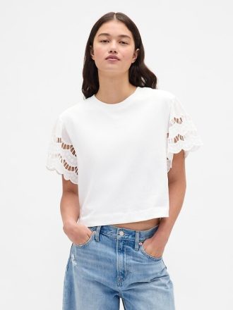 T-shirt corta pesante VintageSoft in cotone biologico