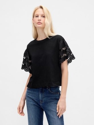 T-shirt corta pesante VintageSoft in cotone biologico