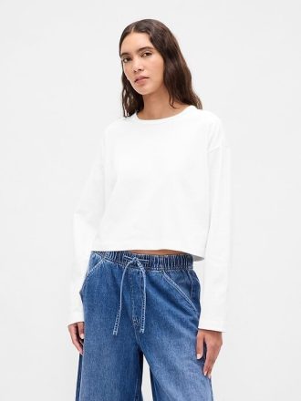 T-shirt corta pesante VintageSoft in cotone biologico
