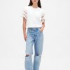 T-shirt corta pesante VintageSoft in cotone biologico