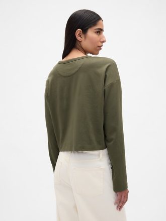 T-shirt corta pesante VintageSoft in cotone biologico