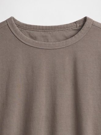 T-shirt corta pesante VintageSoft in cotone biologico