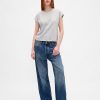 T-shirt corta rilassata in cotone Supima® T-shirt corta rilassata in cotone Supima®