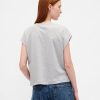 T-shirt corta rilassata in cotone Supima® T-shirt corta rilassata in cotone Supima®