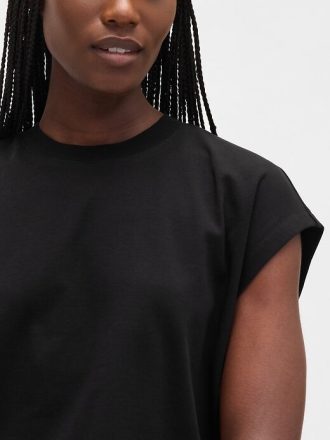 T-shirt corta rilassata in cotone Supima®