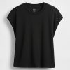 T-shirt corta rilassata in cotone Supima® T-shirt corta rilassata in cotone Supima®