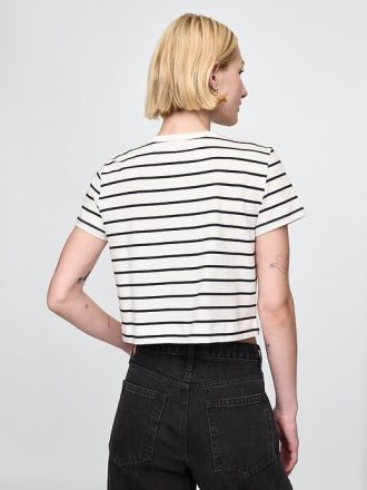 T-shirt corta VintageSoft in cotone biologico
