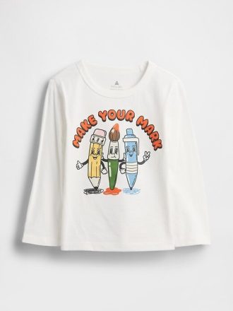 T-shirt grafica abbinabile per neonati e bambini piccoli