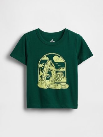T-shirt grafica abbinabile per neonati e bambini piccoli