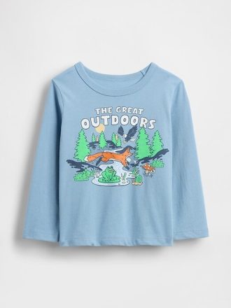 T-shirt grafica abbinabile per neonati e bambini piccoli